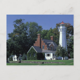 USA, Michigan, Lake Huron. Port Sanilac Postcard