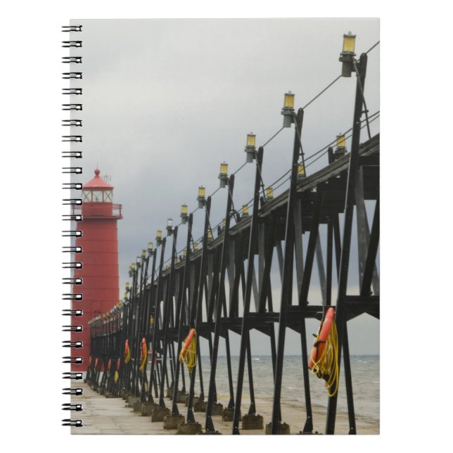 USA, Michigan, Lake Michigan Shore, Grand Haven: Notebook (Front)