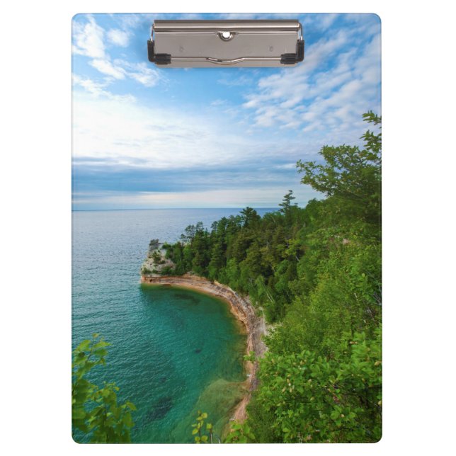 USA, Michigan. Miner's Castle Rock Formation 3 Clipboard (Front)