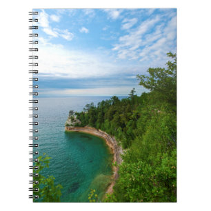 USA, Michigan. Miner's Castle Rock Formation 3 Notebook