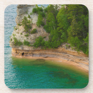 USA, Michigan. Miner's Castle Rock Formation Coaster
