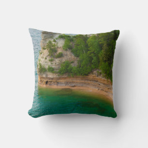 USA, Michigan. Miner's Castle Rock Formation Cushion