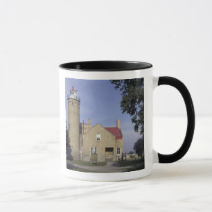 USA, Michigan Old Mackinac Point Lighthouse Mug