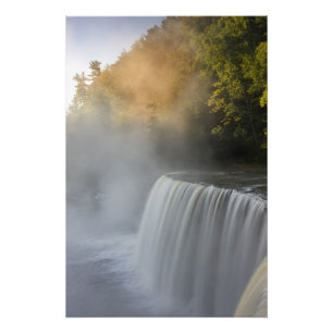 USA, Michigan, Upper Peninsula. Autumn sunrise Photo Print