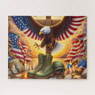 USA Military Boots Jigsaw Puzzle