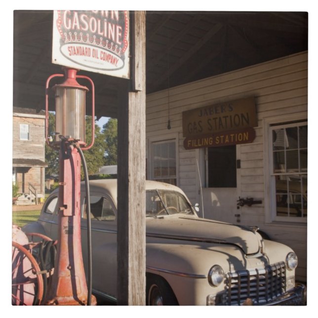 USA, Mississippi, Jackson. Mississippi 2 Ceramic Tile (Front)