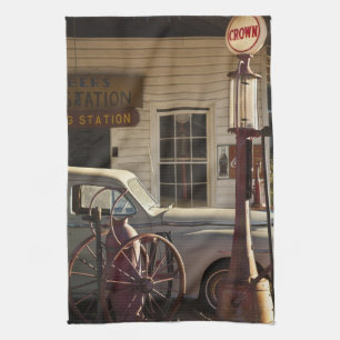 USA, Mississippi, Jackson, Mississippi Tea Towel