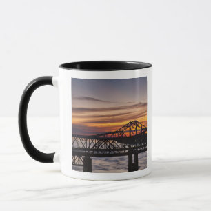 USA, Mississippi, Vicksburg. I-20 Highway and Mug