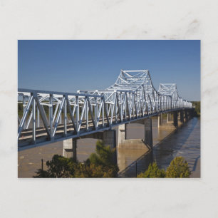 USA, Mississippi, Vicksburg. I-20 Highway Postcard