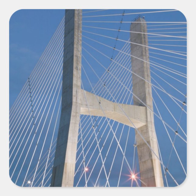 USA, Missouri, Cape Girardeau: The Bill 2 Square Sticker (Front)