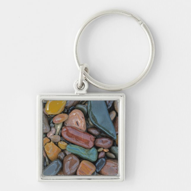 USA, Montana, Clark Fork River, Stones Key Ring (Front)