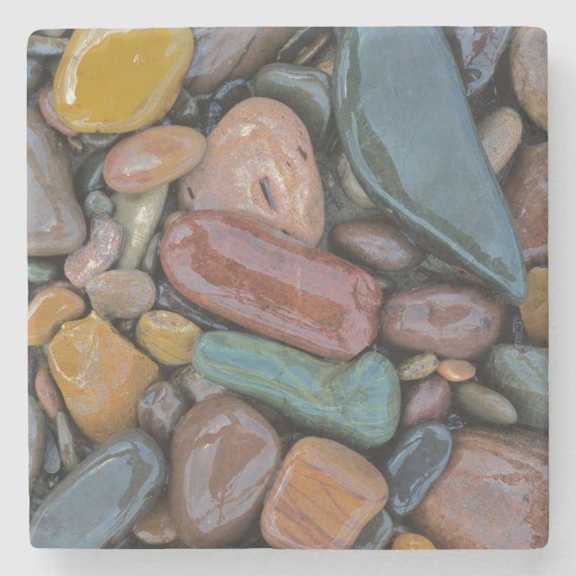 USA, Montana, Clark Fork River, Stones Stone Coaster (Front)
