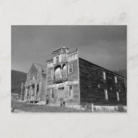 USA, Montana, Elkhorn Fraternity Hall meeting