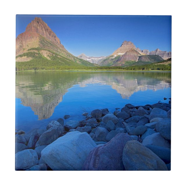 USA, Montana, Glacier National Park 4 Ceramic Tile (Front)