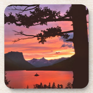 USA, Montana, Glacier National Park. Landscape Coaster