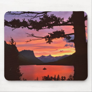 USA, Montana, Glacier National Park. Landscape Mouse Pad