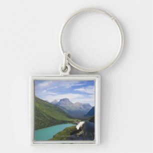 USA, Montana, Glacier National Park, Mountain Key Ring