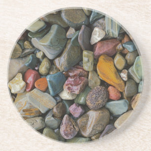 USA, Montana, Glacier National Park, Stones Coaster