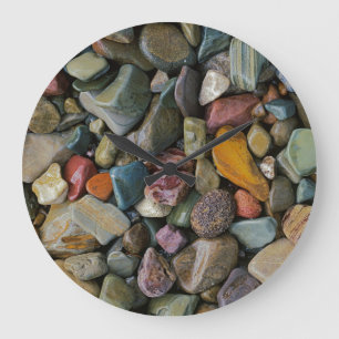 USA, Montana, Glacier National Park, Stones Large Clock