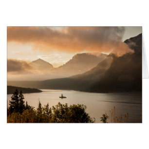 USA, Montana, Glacier National Park. Sunrise