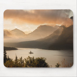USA, Montana, Glacier National Park. Sunrise Mouse Pad