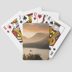 USA, Montana, Glacier National Park. Sunrise Playing Cards