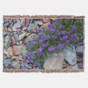 USA, Montana, Glacier National Park Throw Blanket