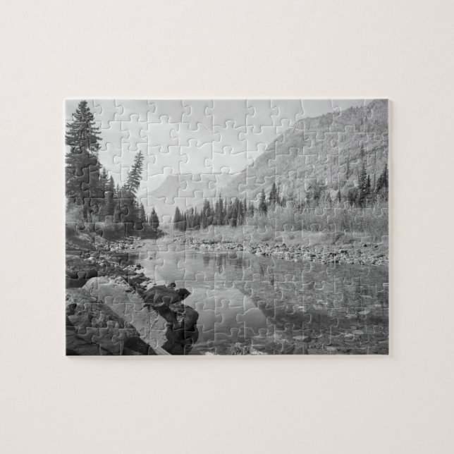 USA, Montana, scenic Jigsaw Puzzle (Horizontal)