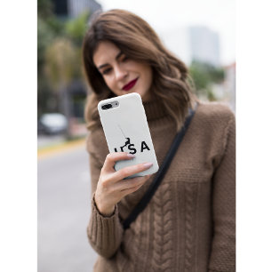 USA mountain climbing iPhone 11 Case