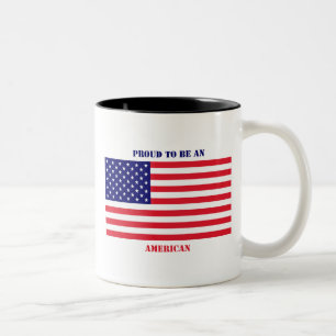 USA_Mug Two-Tone Coffee Mug