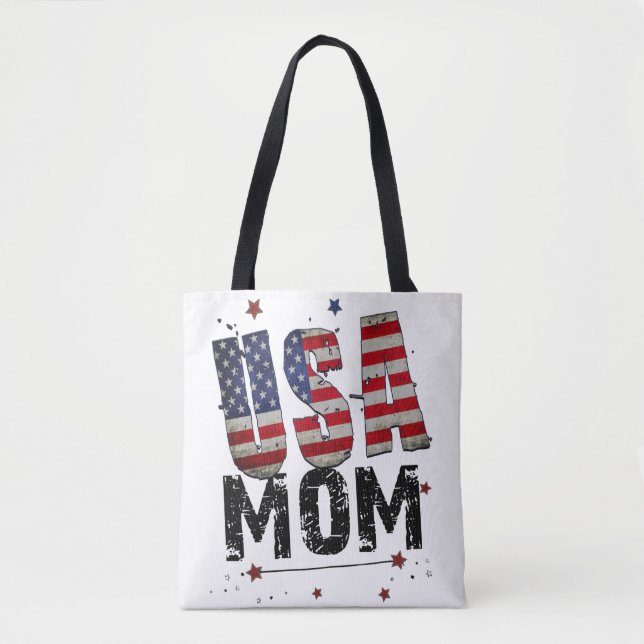 USA Mum Tote Bag (Front)
