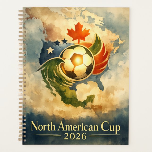 USA MX CA Fine Art Wall Art World Cup  Planner (Front)