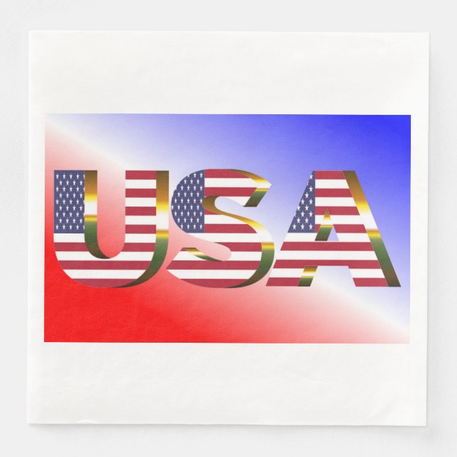 USA NAPKIN (Front)
