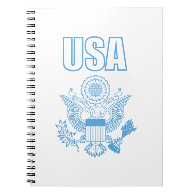 USA national emblem Notebook (Front)