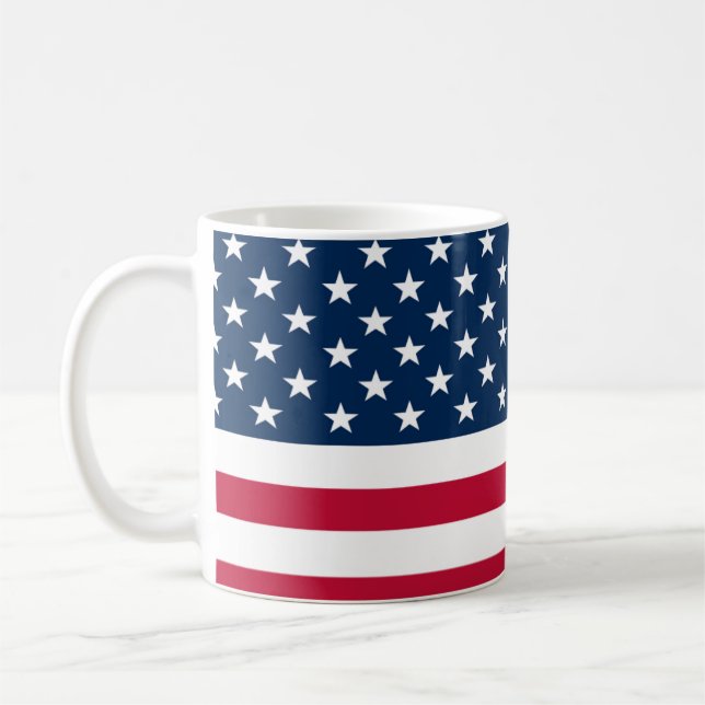 USA National Flag Mug  (Left)
