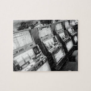 USA, Nevada, Las Vegas: Casino Slot Machines / Jigsaw Puzzle