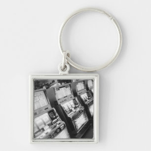 USA, Nevada, Las Vegas: Casino Slot Machines / Key Ring