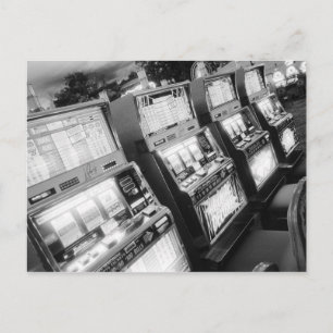 USA, Nevada, Las Vegas: Casino Slot Machines / Postcard