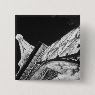 USA, Nevada, Las Vegas: Eiffel Tower / Paris 15 Cm Square Badge