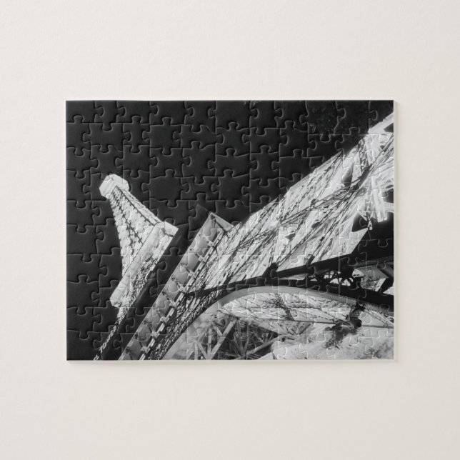USA, Nevada, Las Vegas: Eiffel Tower / Paris Jigsaw Puzzle (Horizontal)
