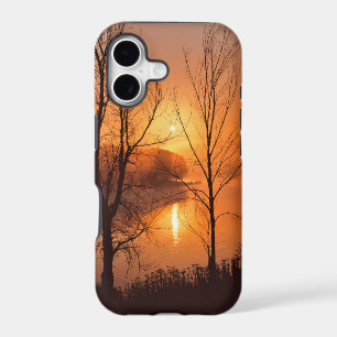 USA, New England, Maine. Autumn Sunrise