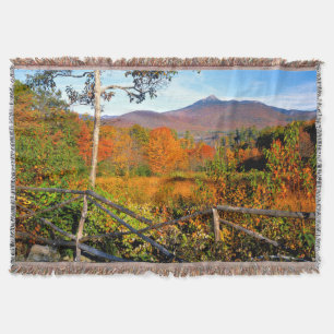 USA, New England, New Hampshire, Chocorua Throw Blanket