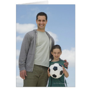 USA, New Jersey, Jersey City, portrait of father
