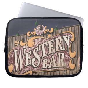 USA, New Mexico, Cloudcroft: Mountain Town (el. Laptop Sleeve