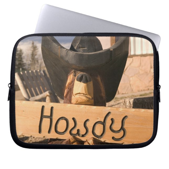 USA, New Mexico, Eagles Nest: The Enchanted Laptop Sleeve (Front)