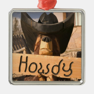 USA, New Mexico, Eagles Nest: The Enchanted Metal Tree Decoration