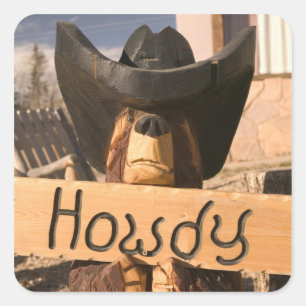USA, New Mexico, Eagles Nest: The Enchanted Square Sticker
