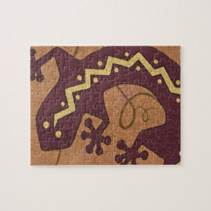 USA, New Mexico, Santa Fe. Close-up section of Jigsaw Puzzle