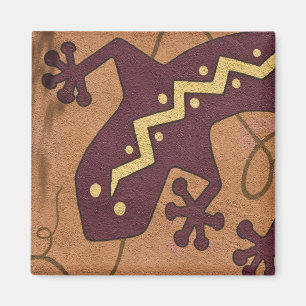 USA, New Mexico, Santa Fe. Close-up section of Magnet