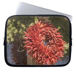 USA, New Mexico, Santa Fe: Downtown Santa Fe, 2 Laptop Sleeve